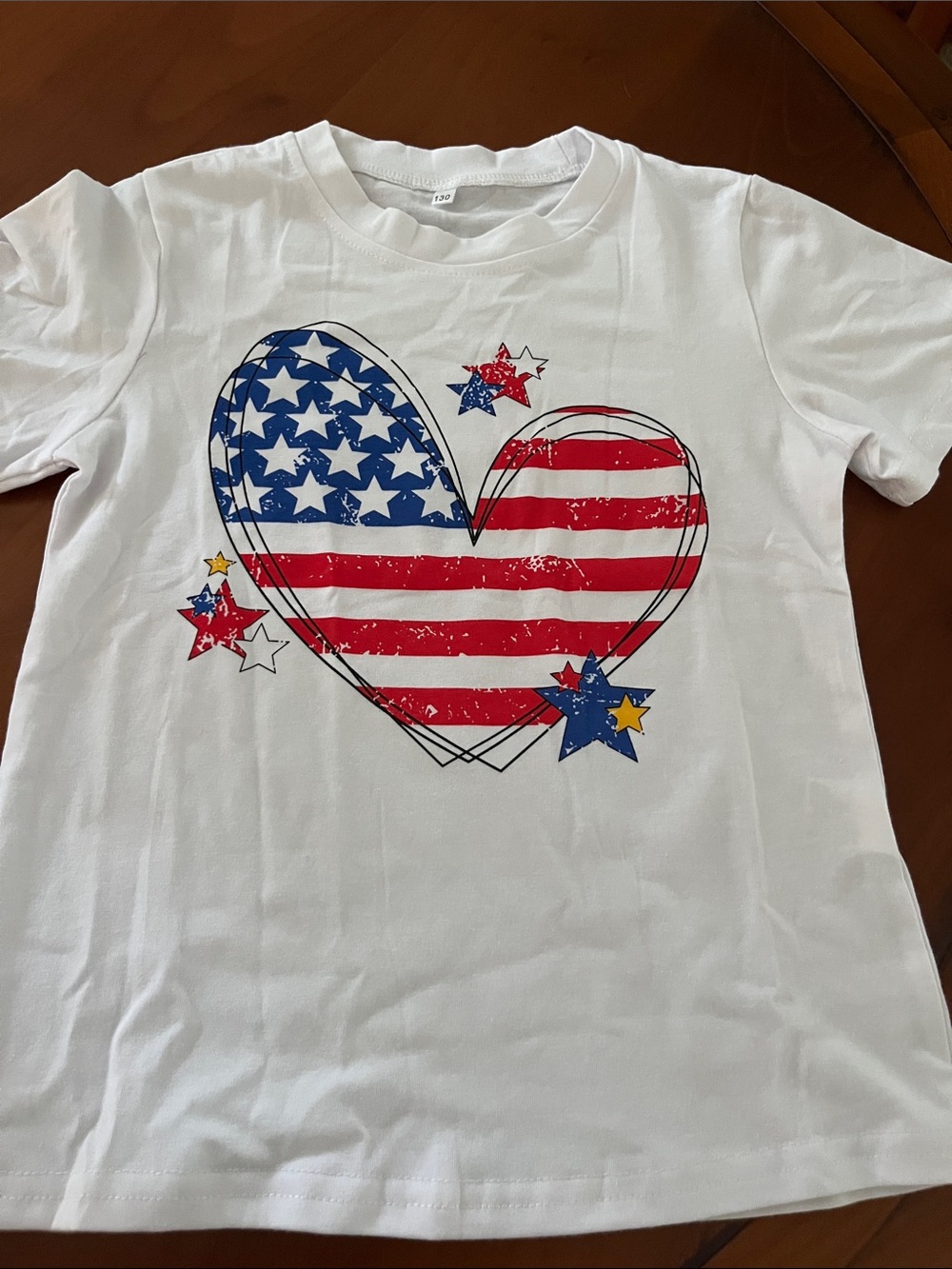 American flag toddler tee 5t